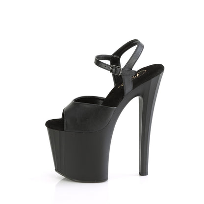 8" Heel, 3 3/4" PF Ankle Strap Sandal (Pleaser ENC709/B/M)