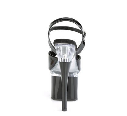 7" Heel, 3" PF Ankle Strap Sandal (Pleaser ESTM709/B/C-B)