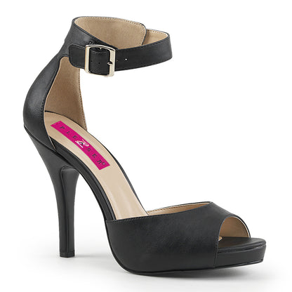 *5" Heel, 1/2" PF Closed Back Sandal W/ Buckled Ankle Strap (Pleaser Pink Label EVE02/B)