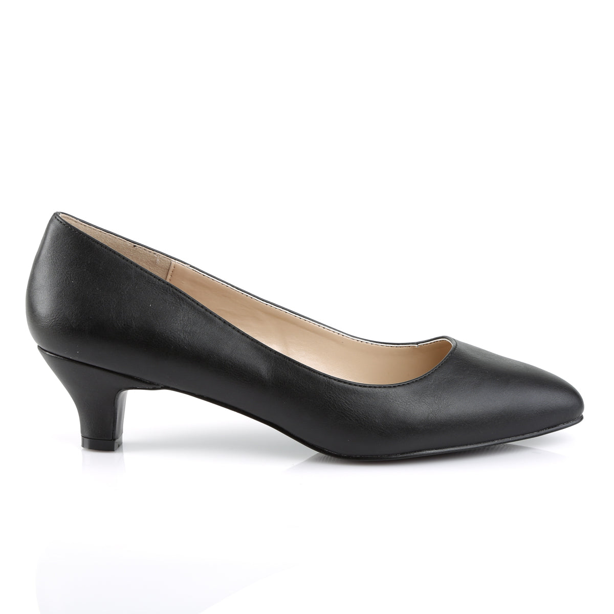 2" Block Heel Classic Pump (Pleaser Pink Label FAB420/B)