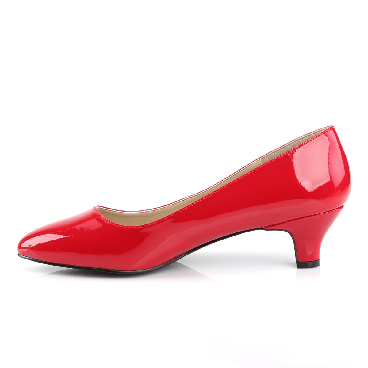 2" Block Heel Classic Pump (Pleaser Pink Label FAB420/B)