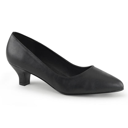 2" Block Heel Classic Pump (Pleaser Pink Label FAB420/B)