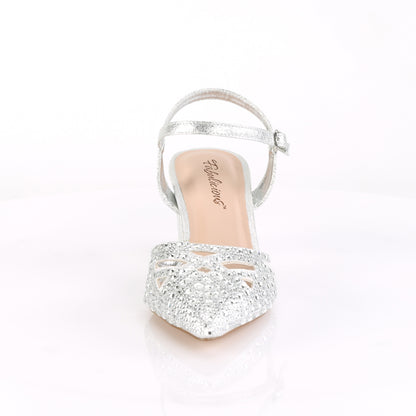 *2 3/4" Block Heel Ankle Strap Pump (Fabulicious FAYE06/SFA)