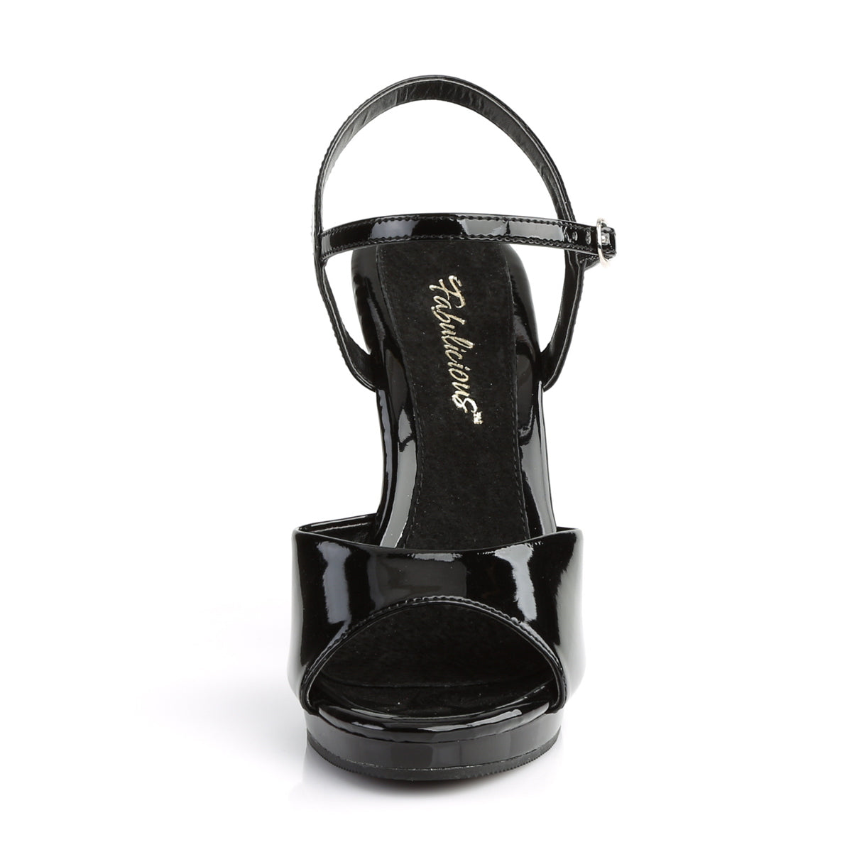 4 1/2" Heel, 1/2" PF Ankle Strap Sandal (Fabulicious FLA409/B/M)