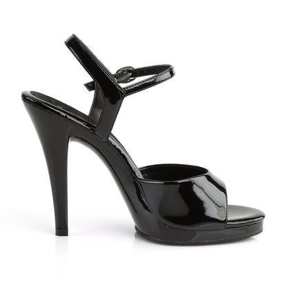 4 1/2" Heel, 1/2" PF Ankle Strap Sandal (Fabulicious FLA409/B/M)