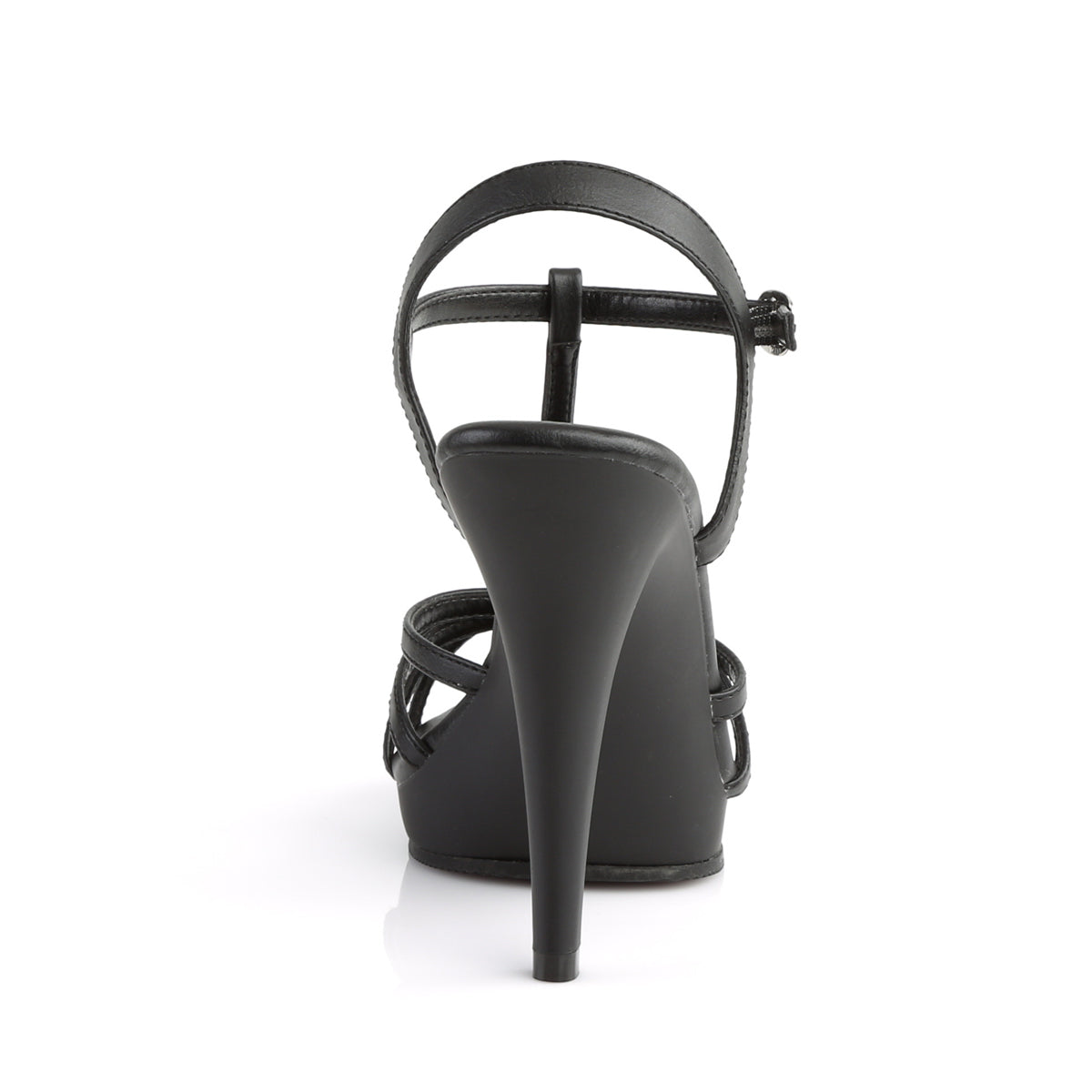 4 1/2" Stiletto Heel T-Strap PF Sandal (Fabulicious FLA420/B/M)