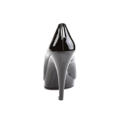 4 1/2" Heel, 1/2" PF Pump (Pleaser Pink Label FLA480/B/M)