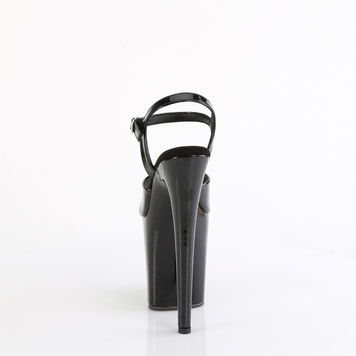 8" Heel, 4" PF Ankle Strap Sandal (Pleaser FLAM809GP/AQG/M)