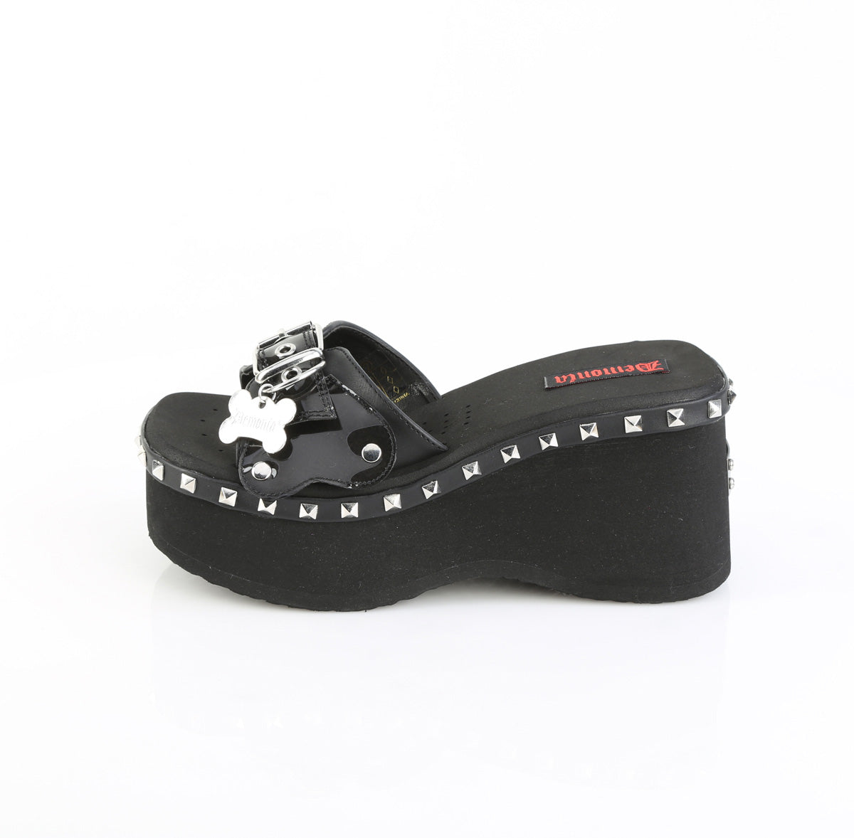 2 1/2" Platform Slide Sandal (Demonia FUNN28/SMKTPU-VL)