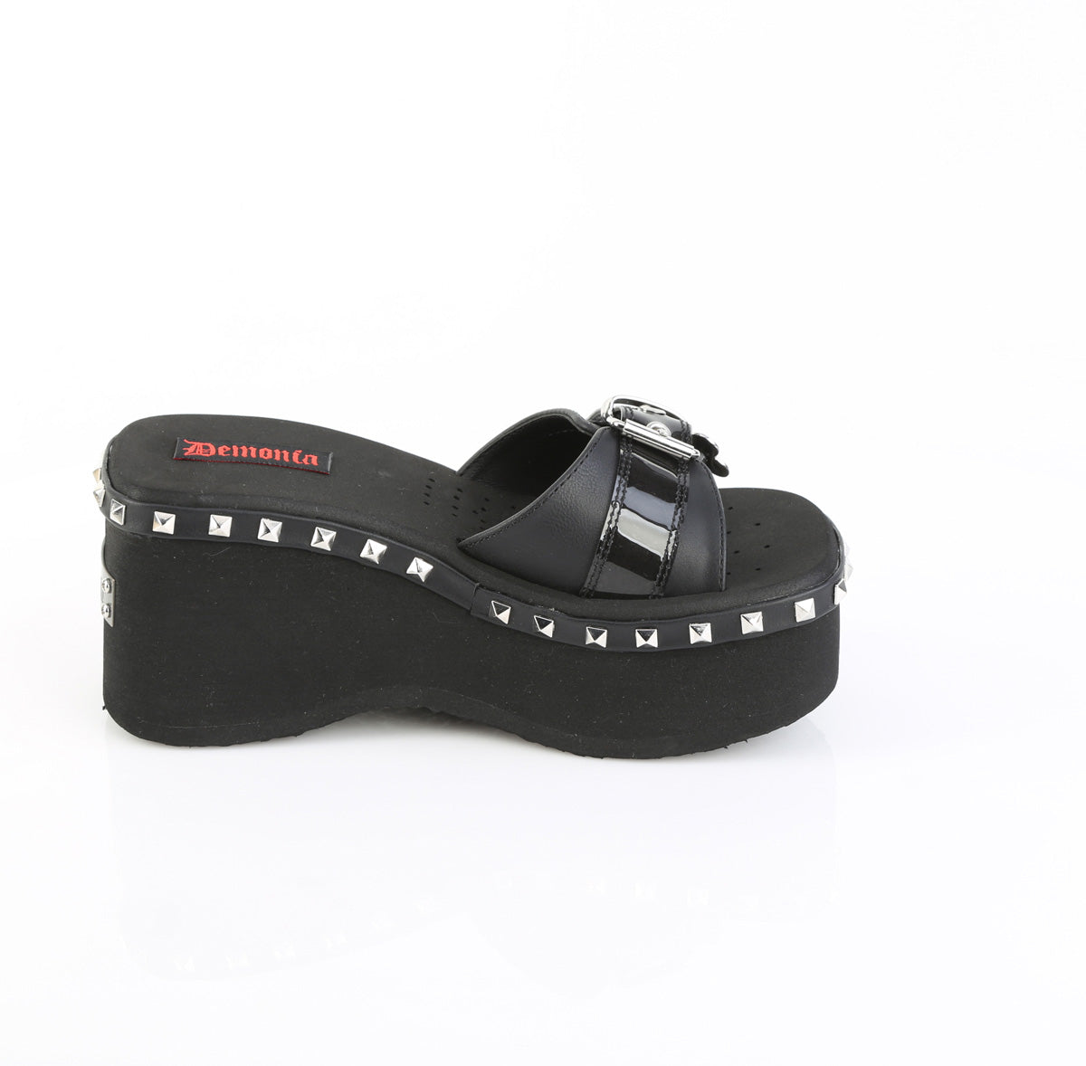 2 1/2" Platform Slide Sandal (Demonia FUNN28/SMKTPU-VL)