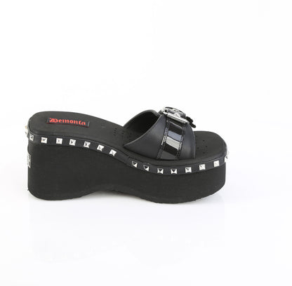 2 1/2" Platform Slide Sandal (Demonia FUNN28/SMKTPU-VL)