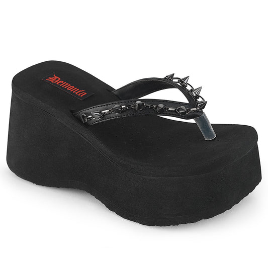 3 1/2" PF Thong Sandal (Demonia FUNN35/BVL)