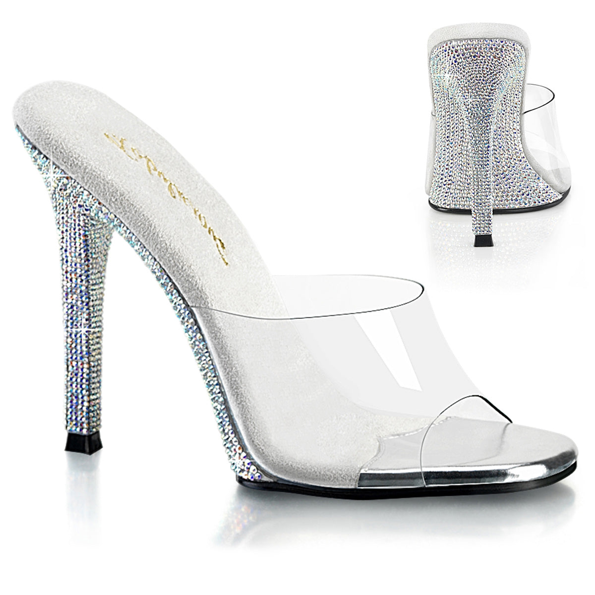 4 1/2" Heel Slide with RS on Heel and Waist (Fabulicious GALA01DM/C/SRS)