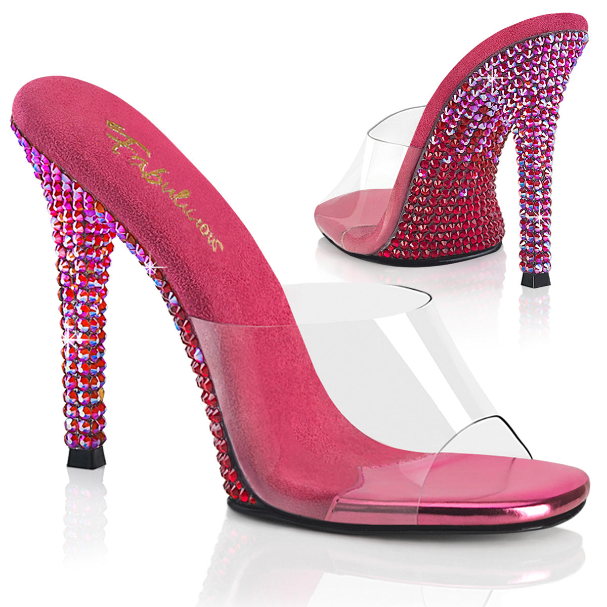 4 1/2" Heel Slide w/ Two Tone RS (Fabulicious GALA01DMM/C/BBMCRS)