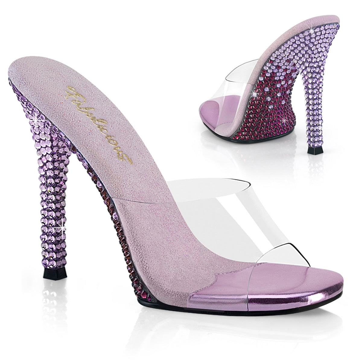 4 1/2" Heel Slide w/ Two Tone RS (Fabulicious GALA01DMM/C/BBMCRS)