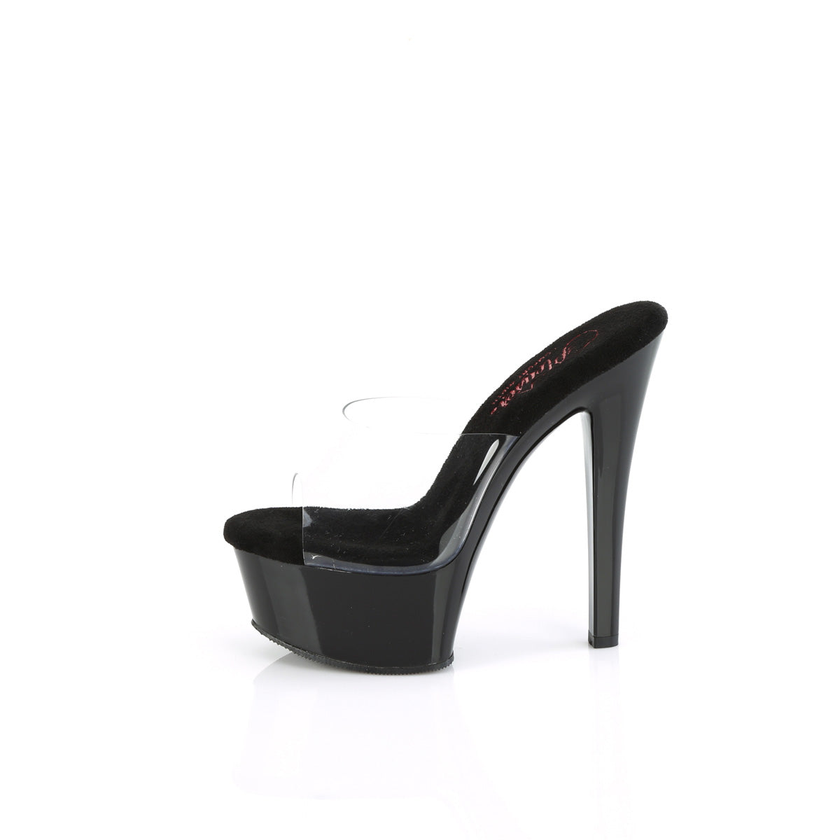 6" Heel, 1 3/4" PF Comfort Width Slide (Pleaser GLM601/C/B)