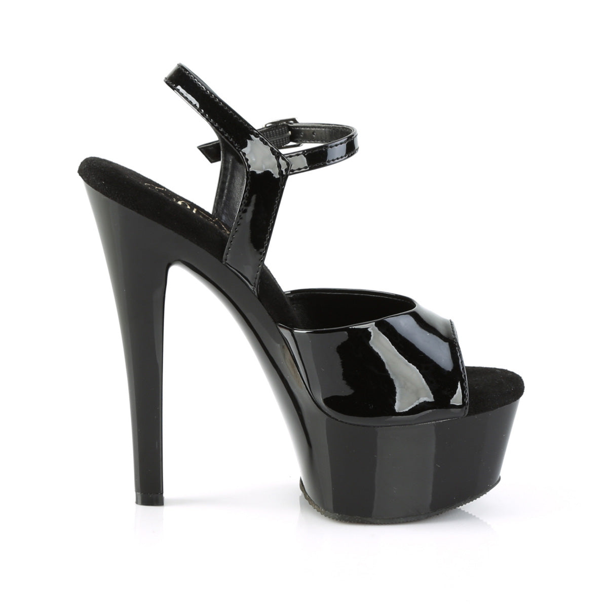 6" Heel, 1 3/4" PF Ankle Strap Sandal (Pleaser GLM609/B/M)