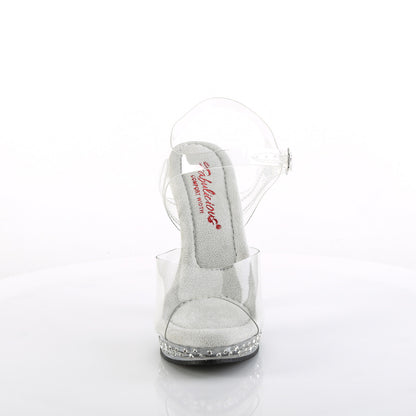 5" Heel, 3/4" PF Ankle Strap Sandal (Fabulicious GLORY508SDT/C/M)