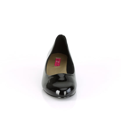 *1 1/4" Block Heel Classic Pump (Pleaser Pink Label GWEN01/B)