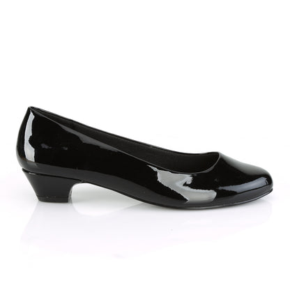 *1 1/4" Block Heel Classic Pump (Pleaser Pink Label GWEN01/B)