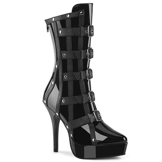 5 1/4" Ankle Boot, Inside Zip (Devious IND1038/B)