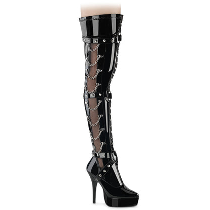 5 1/4" Stretch PF Thigh Boot, Inside Zip (Devious IND3026/B)