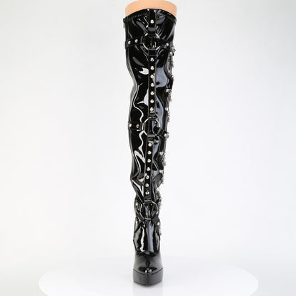 5 1/4" Stretch PF Thigh Boot, Inside Zip (Devious IND3026/B)