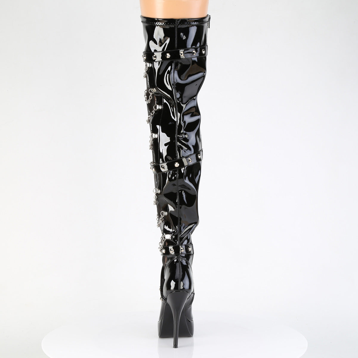 5 1/4" Stretch PF Thigh Boot, Inside Zip (Devious IND3026/B)