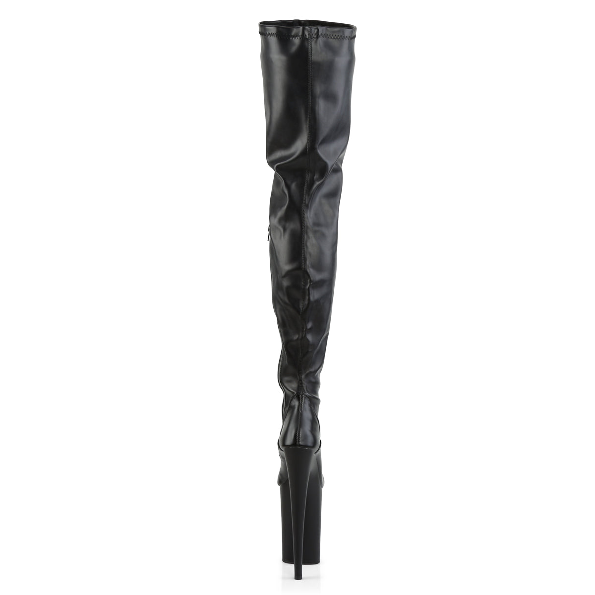 9" Heel, 5 1/4" PF Stretch Crotch Boot, Side Zip (Pleaser INF4000/B/M)