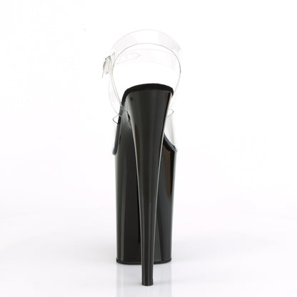 9" Heel, 5 1/4 PF Ankle Strap Sandal (Pleaser INF908/C/B)