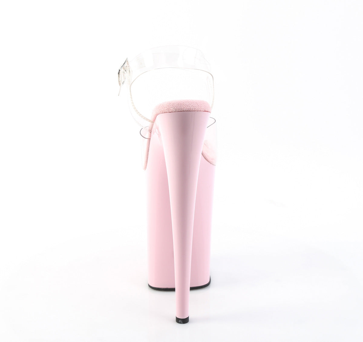 9" Heel, 5 1/4 PF Ankle Strap Sandal (Pleaser INF908/C/B)