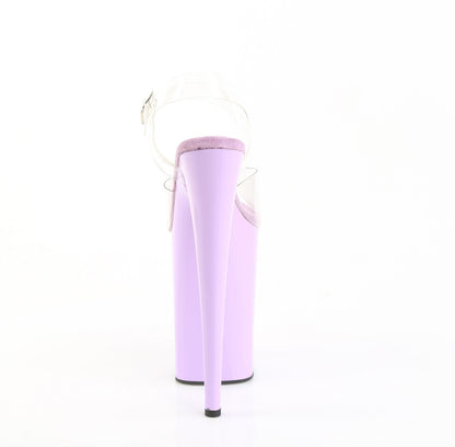 9" Heel, 5 1/4 PF Ankle Strap Sandal (Pleaser INF908/C/B)