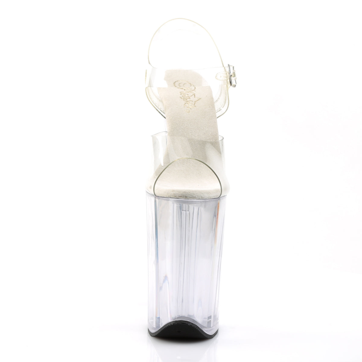 9" Heel, 5 1/4 PF Ankle Strap Sandal (Pleaser INF908/C/B)