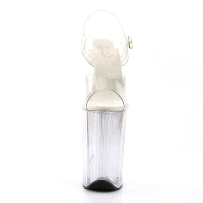 9" Heel, 5 1/4 PF Ankle Strap Sandal (Pleaser INF908/C/B)