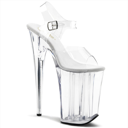 9" Heel, 5 1/4 PF Ankle Strap Sandal (Pleaser INF908/C/B)