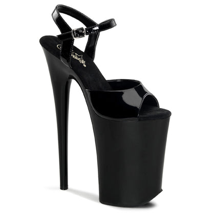9" Heel, 5 1/4" PF Ankle Strap Sandal (Pleaser INF909/B/M)