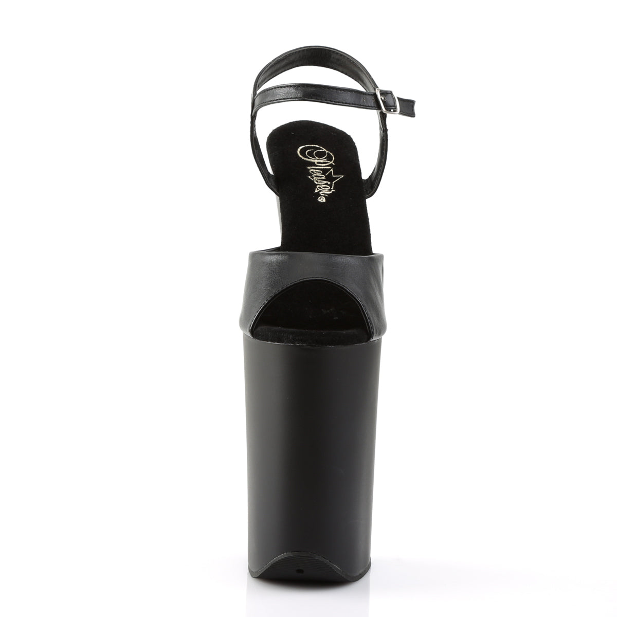 9" Heel, 5 1/4" PF Ankle Strap Sandal (Pleaser INF909/B/M)