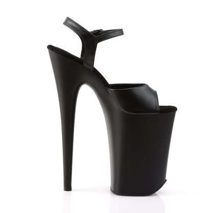 9" Heel, 5 1/4" PF Ankle Strap Sandal (Pleaser INF909/B/M)