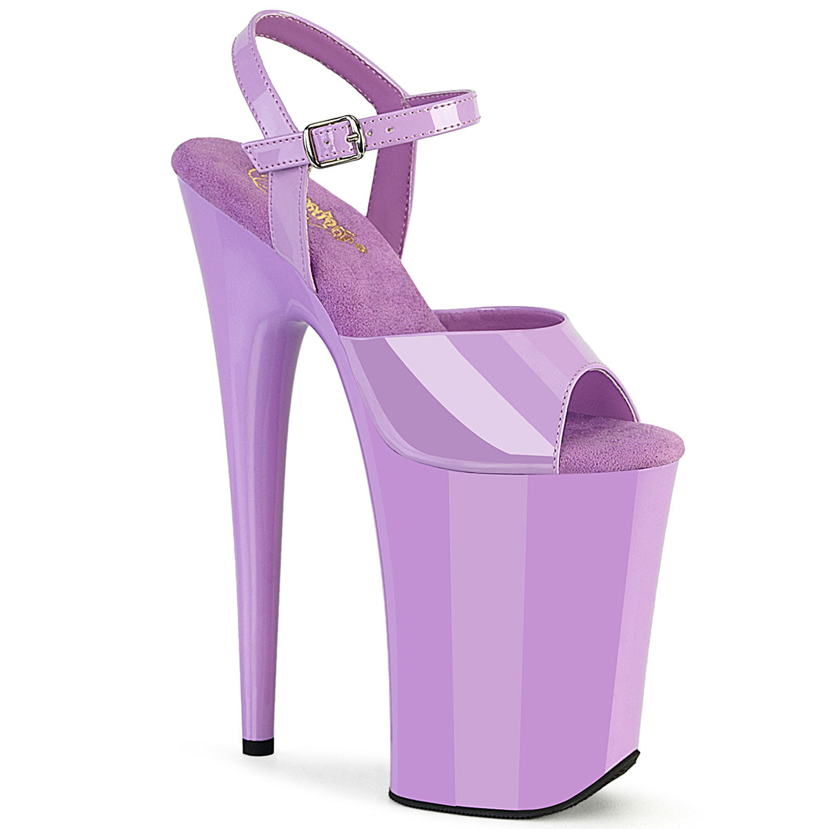 9" Heel, 5 1/4" PF Ankle Strap Sandal (Pleaser INF909/B/M)