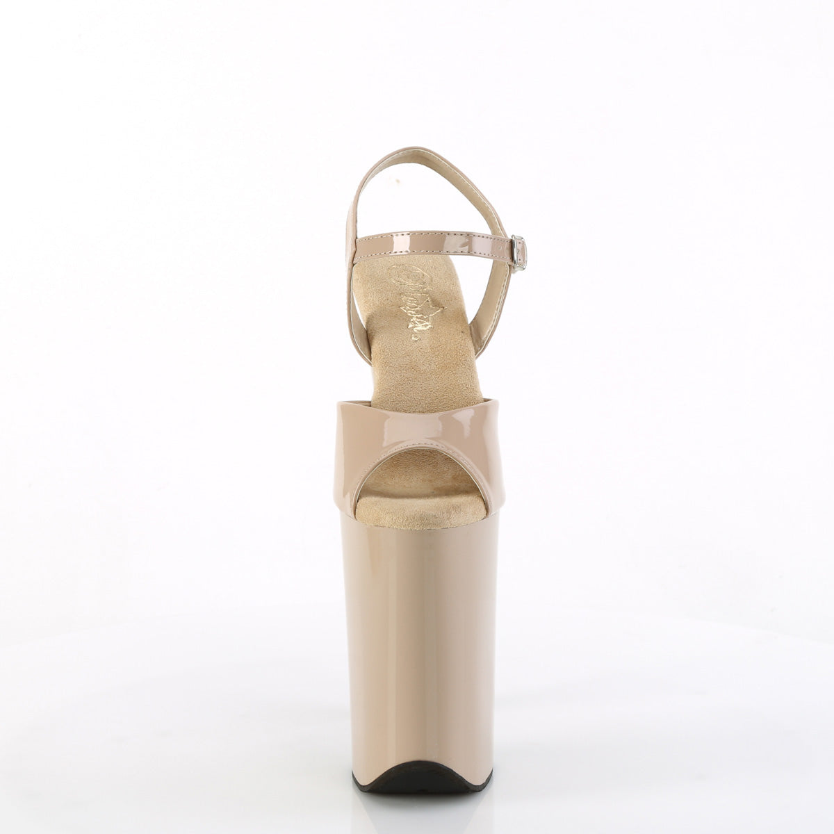 9" Heel, 5 1/4" PF Ankle Strap Sandal (Pleaser INF909/B/M)