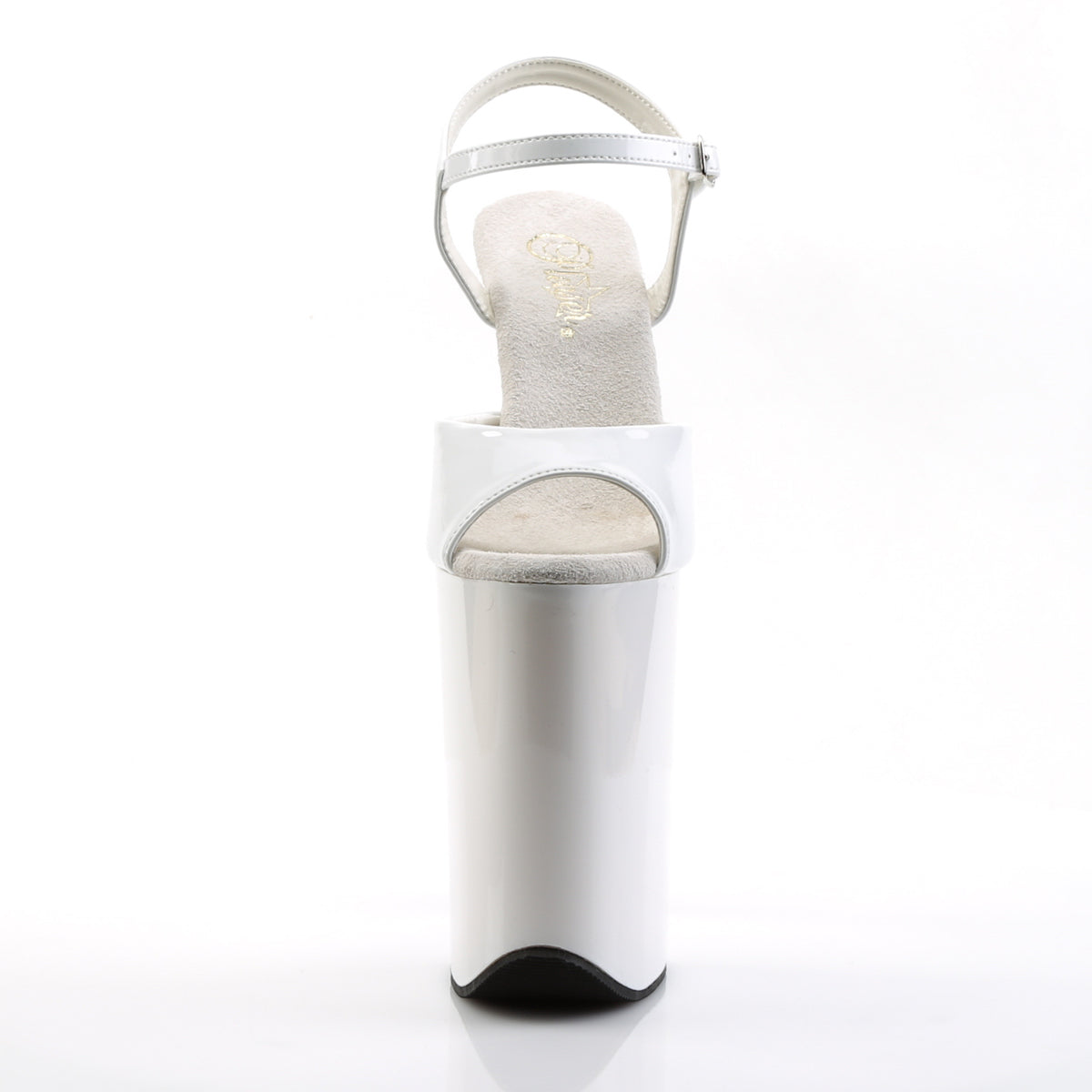 9" Heel, 5 1/4" PF Ankle Strap Sandal (Pleaser INF909/B/M)