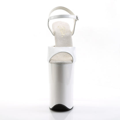 9" Heel, 5 1/4" PF Ankle Strap Sandal (Pleaser INF909/B/M)