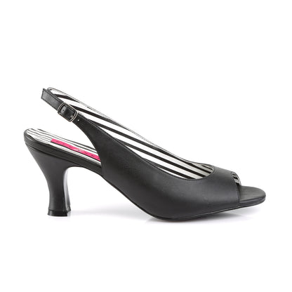 *3" Heel Slingback Peep Toe Pump (Pleaser Pink Label JENNA02/BPU)