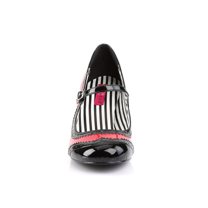 **3" Kitten Heel Spectator Mary Jane Pump (Pleaser Pink Label JENNA06/BPU-PT)