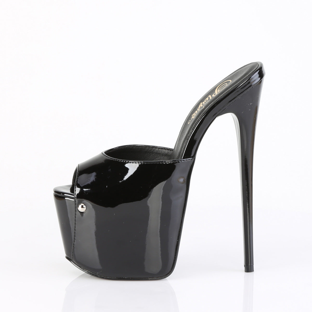7" Heel, 3"Concealed PF Slide (Pleaser JUB01/B)