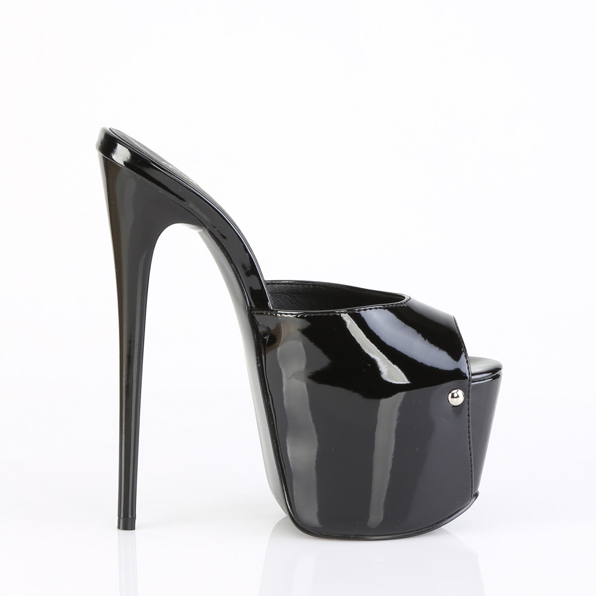 7" Heel, 3"Concealed PF Slide (Pleaser JUB01/B)