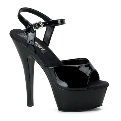 **6" Spike Heel, 1 3/4" Platform Ankle Strap Sandal (Funtasma JUL209/B/M)