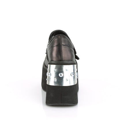 4 1/2" Platform Dual Strap Maryjane (Demonia KERA13/B-PWVL)