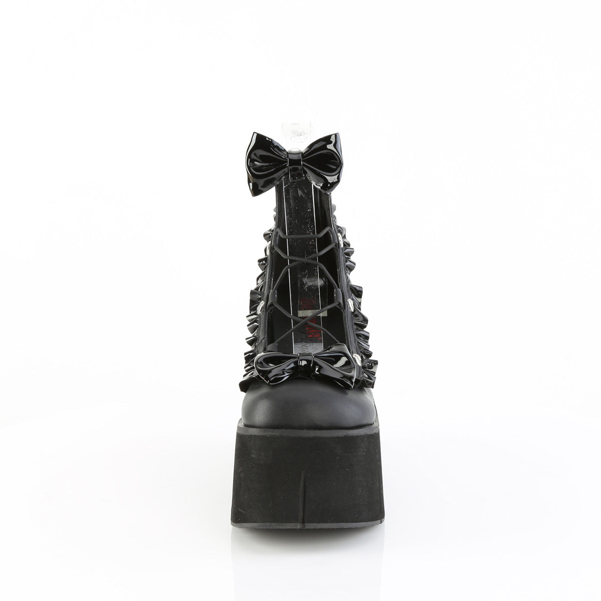 4 1/2" Platform Wrap Around Ankle Shoe (Demonia KERA18/BVL)