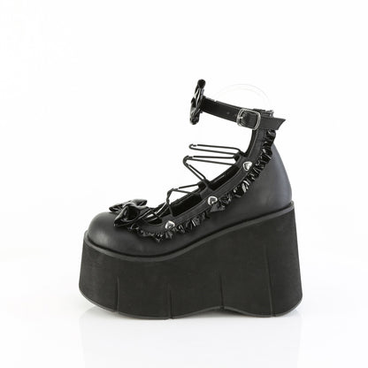 4 1/2" Platform Wrap Around Ankle Shoe (Demonia KERA18/BVL)